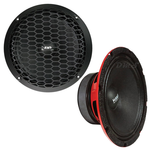 American Bass HAWK 8 Inch 600W 4 Ohm Pro Audio Speakers | HAWK8 (Pair)