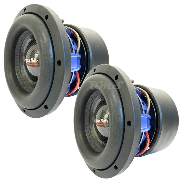 American Bass HD 8 Inch 800W DVC 2 Ohm Subwoofers | HD822 (Pair)