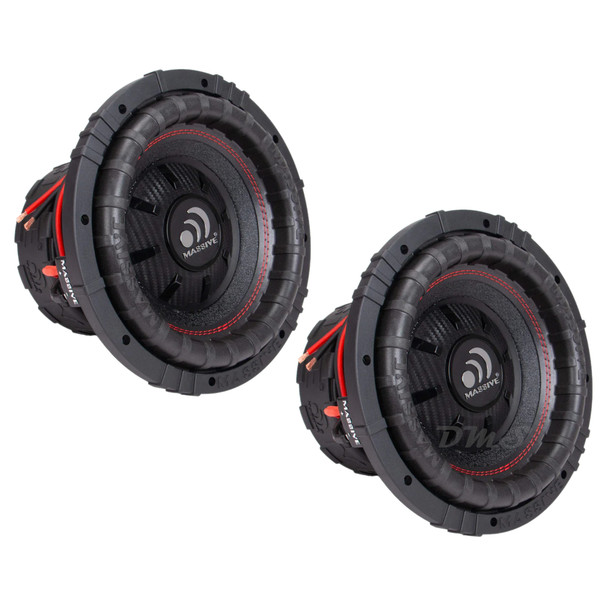 Massive Audio GTR 10 Inch 1500W DVC 4 Ohm Subwoofers | GTR104 (Pair)