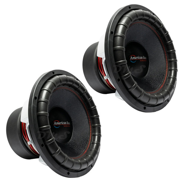 American Bass Godfather 15 Inch 8000W DVC 1 Ohm Subwoofers | GF1511 V3 (Pair) main photo