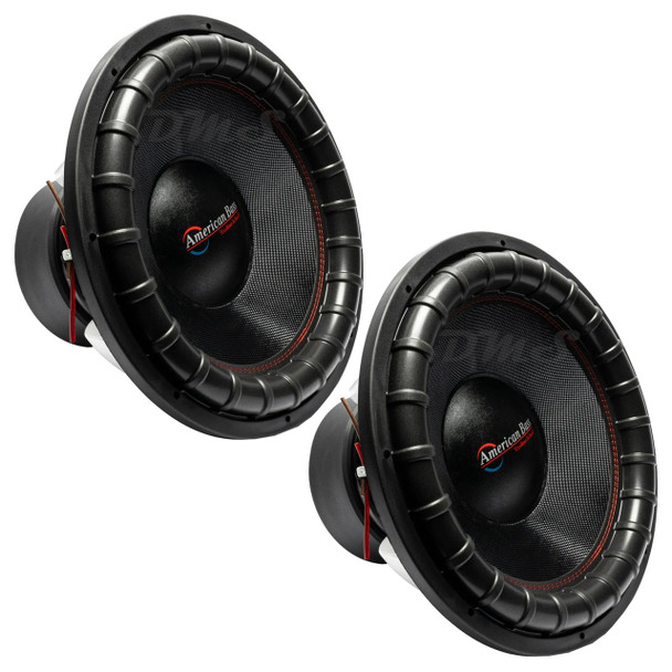 American Bass Godfather 18 Inch 6000W DVC 2 Ohm Subwoofers | GF1822 (Pair)