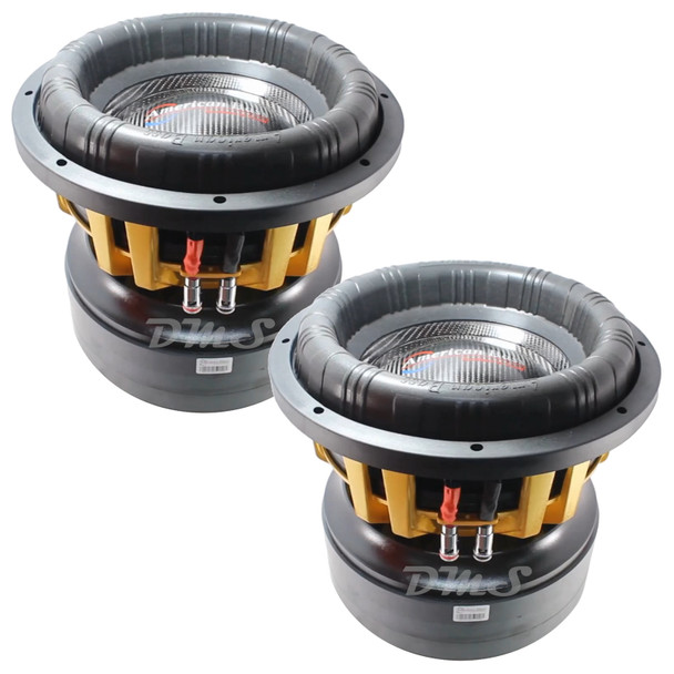 American Bass KING 12 Inch 15,000W DVC 1 Ohm Subwoofers | KING1211 (Pair) MAIN PHOTO
