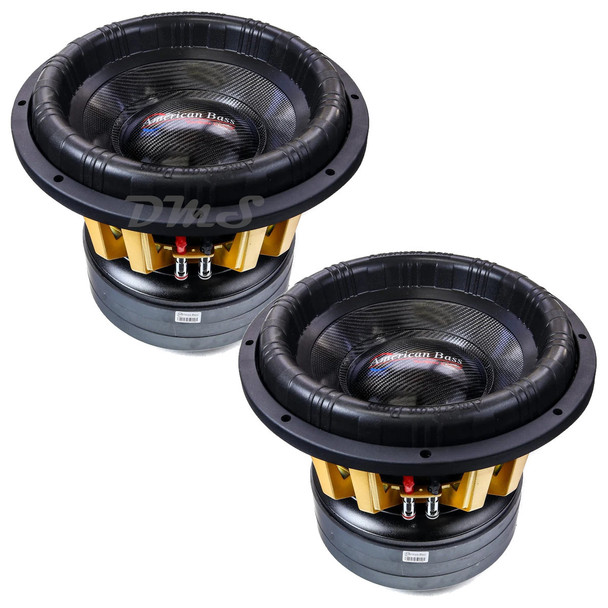 American Bass KING 15 Inch 15,000W DVC 1 Ohm Subwoofers | KING1511 (Pair) MAIN PHOTO