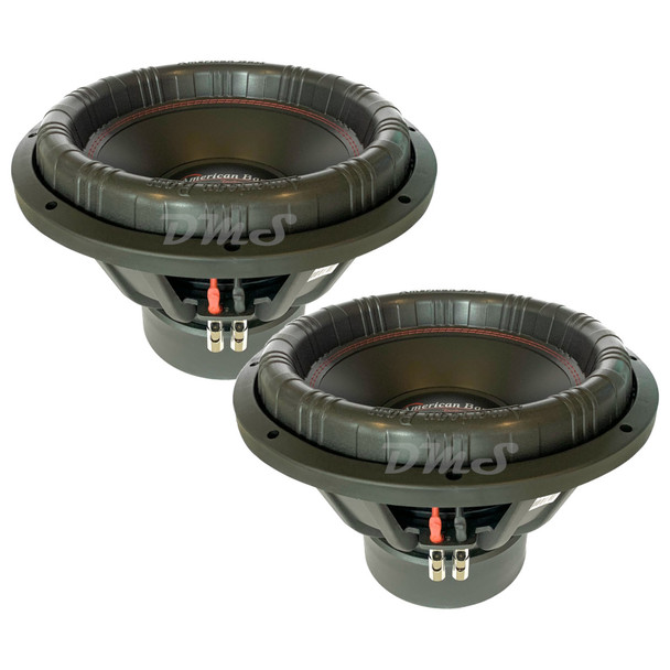 American Bass XFL 15 Inch 3000W DVC 4 Ohm Subwoofer | XFL1544 V2 (Pair)