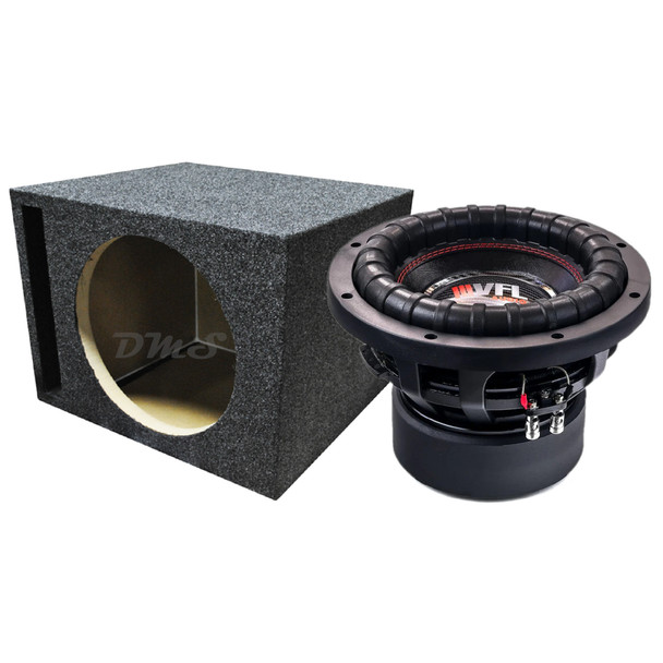 VFL Audio VFL 10 Package | 10 Inch 1600W DVC 4 Ohm Subwoofer & QPower HD Ported Box