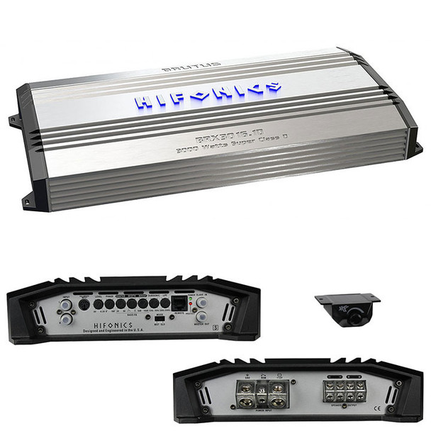 Hifonics Brutus BRX3016.1D | 3000W RMS Monoblock Subwoofer Amplifier