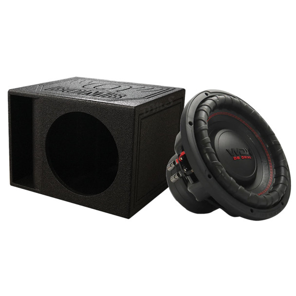 DB Drive WDX G2R 12 Package | 12" 2500W D4 Ohm Subwoofer & QBomb Kerf Ported Box MAIN PHOTO