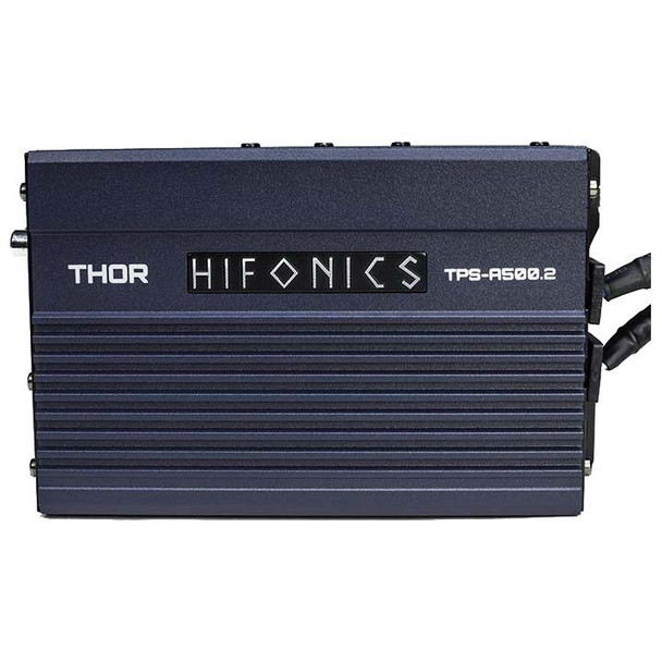 Hifonics THOR TPS-A500.2 | 500W Max Compact 2 Channel Full Range Amplifier | Marine