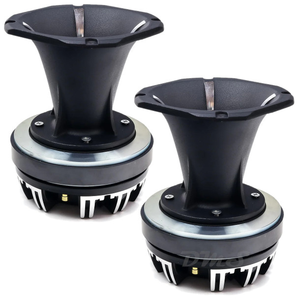 American Bass GODFATHER GF-HORN-3 | 450W 8 Ohm 3 Inch Voice Coil Horn Driver (Pair)