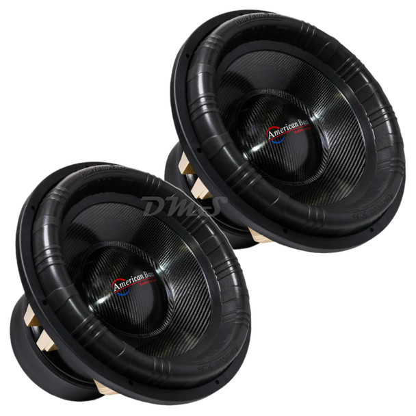 American Bass KING 18 Inch 15,000W DVC 1 Ohm Subwoofers | KING1811 (Pair)