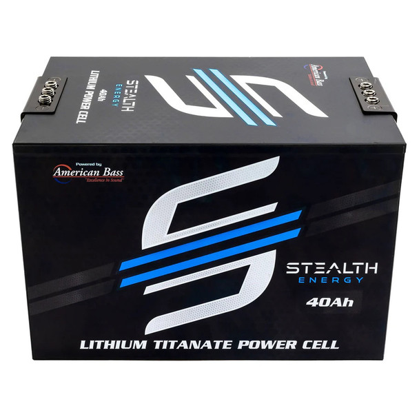 American Bass ABLT-40 | 13.8-Volt 40AH LTO Lithium Power Cell Performance Battery MAIN PHOTO