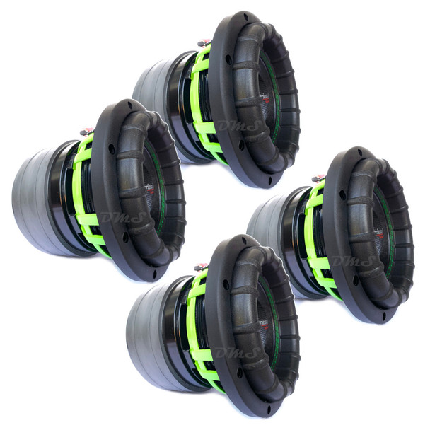 American Bass GODZILLA 8 Inch 2400W DVC 4 Ohm Subwoofers | GODZILLA8D4 (4 Pack)