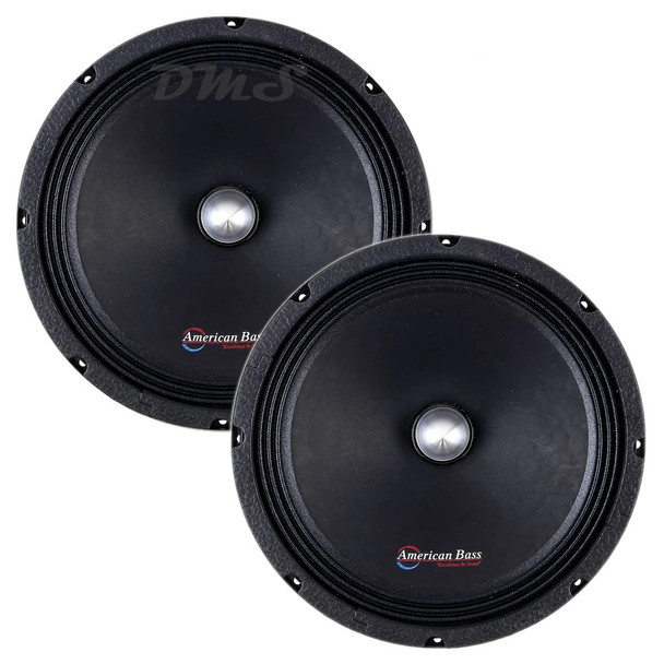 American Bass NEO 10 Inch 450W 4 Ohm Pro Audio Midrange Speakers | NEO10MR (Pair)