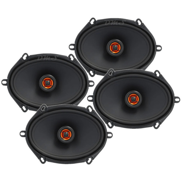 American Bass STUDIO 5x7 Inch 120W 4 Ohm 2-Way Coaxial Speakers | STUDIO57FR (4 Pack)