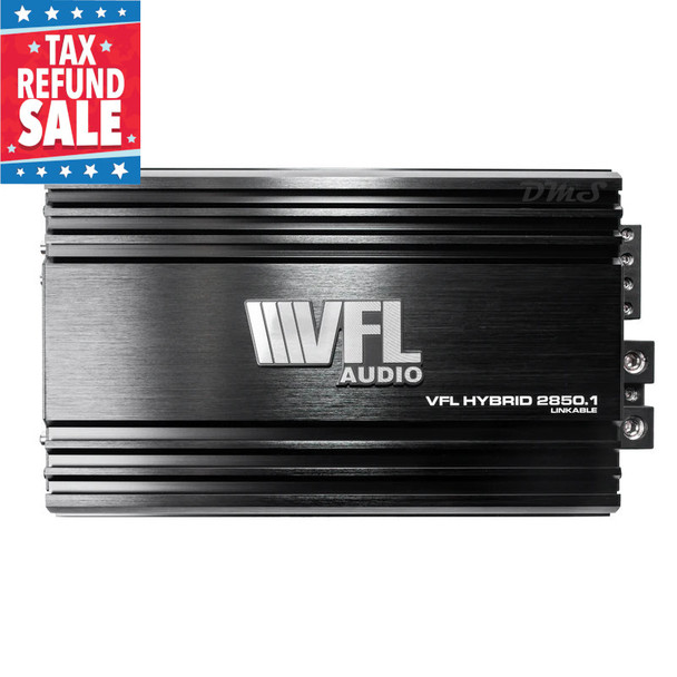 VFL Audio Hybrid 2800W Max Monoblock Subwoofer Amplifier | VFLHYBRID28501 TAX SALE MAIN PHOTO