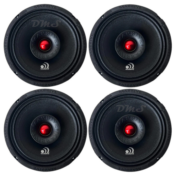 Massive Audio P65NTI | 6.5 Inch 280W 4 Ohm 2-Way Pro NEO Speakers (4 Pack) MAIN PHOTO
