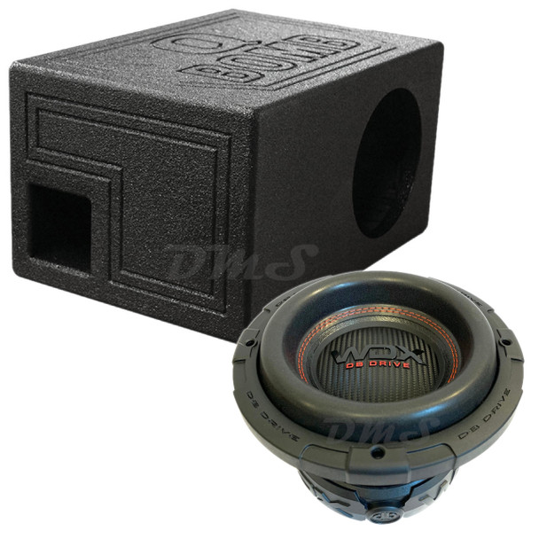 DB Drive WDX8G2.2 Package | 8 Inch 1500W Max DVC 2 Ohm Subwoofer & QBomb Ported Box