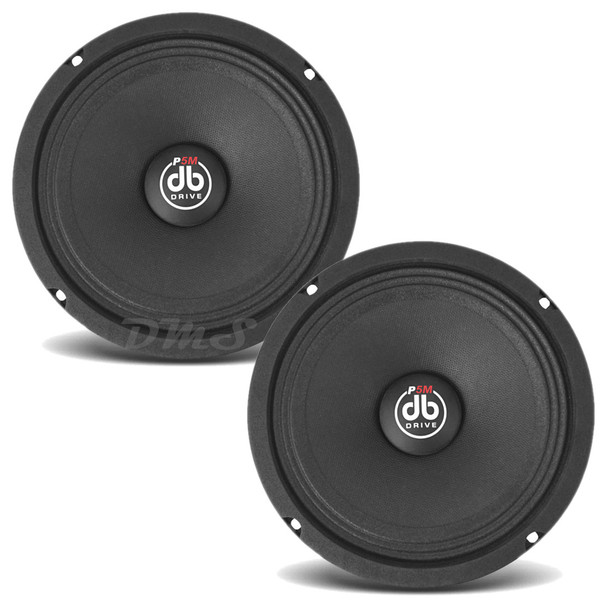 DB Drive P5M 6NEO | 6.5 Inch 400W 4 Ohm Pro Audio Midrange Speaker (Pair)