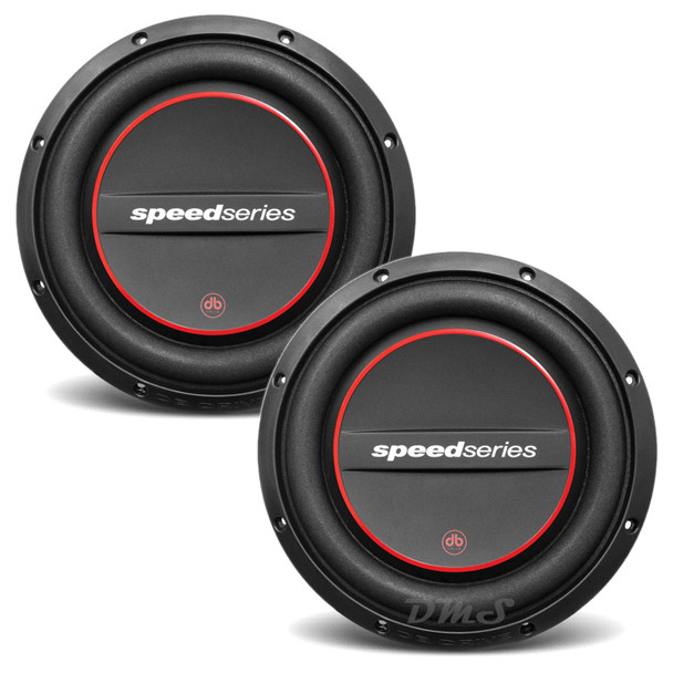 DB Drive Speed Series 10 Inch 1000W DVC 4 Ohm Shallow Subwoofers | SPF10D4 (Pair) MAIN PHOTO