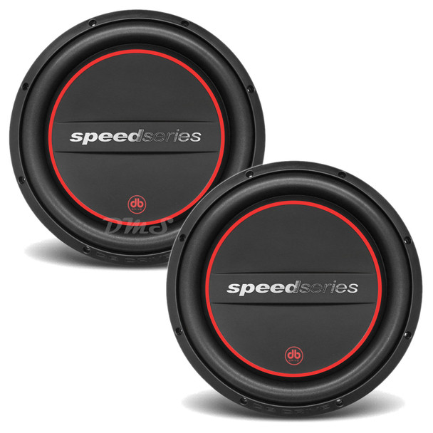 DB Drive SPF12D4 | 12 Inch 1000W Max DVC 4 Ohm Shallow Subwoofers (Pair)