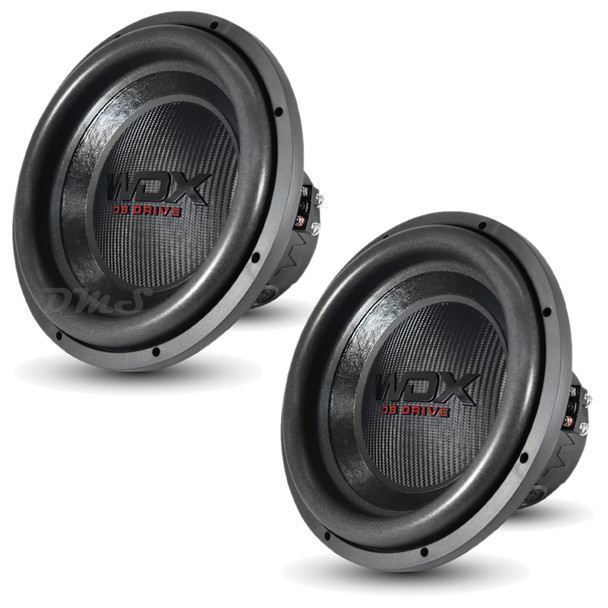 DB Drive WDX G0 12 Inch 1200W Max DVC 4 Ohm Subwoofers | WDX12G0.4 (Pair) MAIN PHOTO