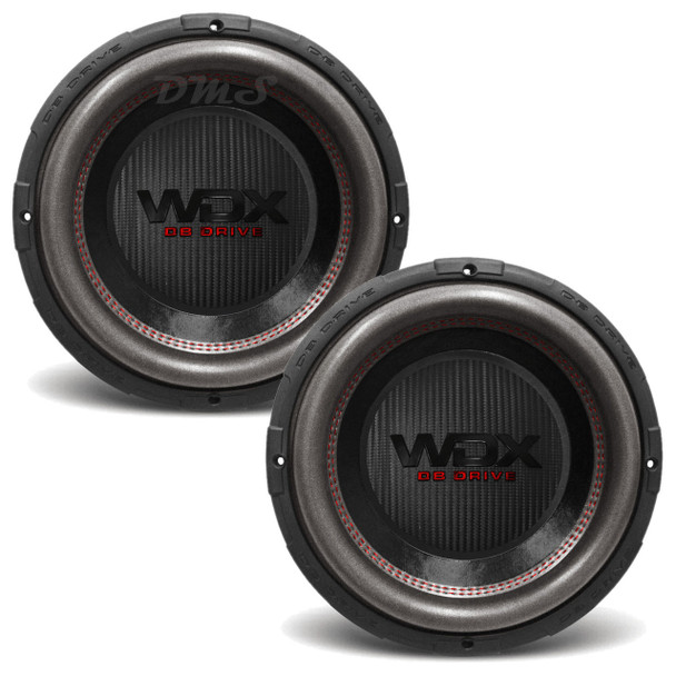 DB Drive WDX12G5.4 | 12 Inch 6000W Max DVC 4 Ohm Subwoofers | WDX G5 12" (Pair)