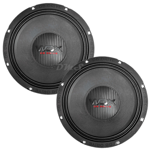 DB Drive WDX7MR8 | 8 Inch 375W 4 Ohm Pro Midrange Speakers (Pair) MAIN PHOTO