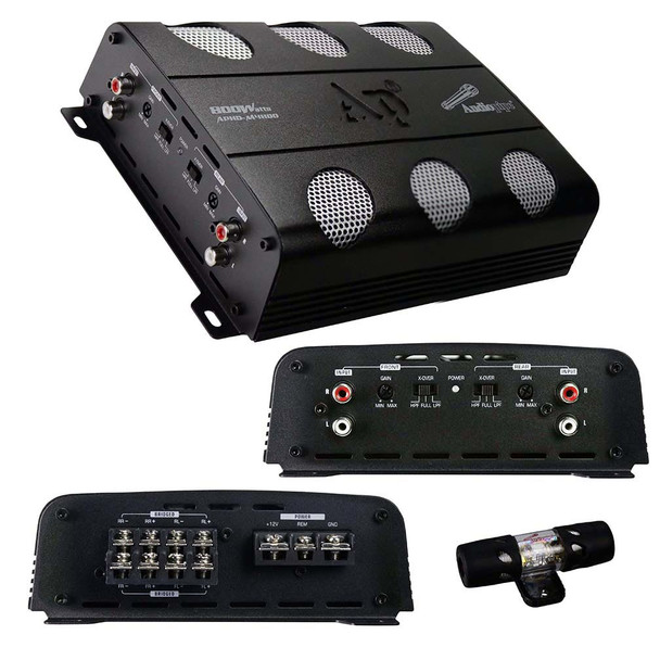 Audiopipe APHD-M4800 | 800W Max 4 Channel Full Range Amplifier