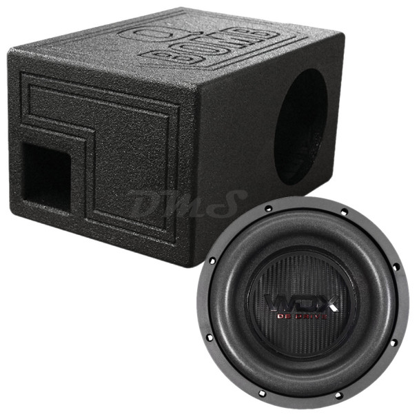 DB Drive WDX G0 8 Package | 8" 800W D2 Subwoofer & QBomb Ported Box MAIN PHOTO