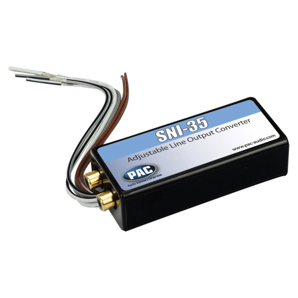PAC SNI-35 | Adjustable Car Audio Line Output Converter LOC | 2 Channel