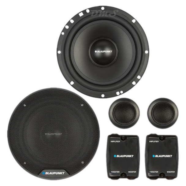 Blaupunkt BPS-E650C | E-Series 6.5 Inch 60W 4 Ohm 2-Way Component Speaker Set