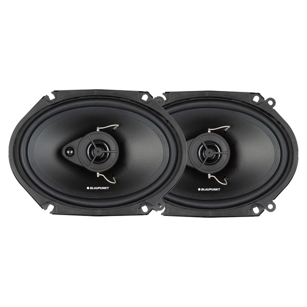 Blaupunkt BPS-E683 | E-Series 6x8 Inch 60W 4 Ohm 3-Way Coaxial Speakers (Pair)
