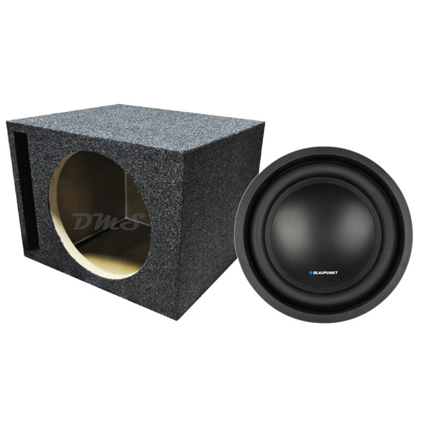 Blaupunkt X-Series 12 Package | 12" 1000W D4 Subwoofer & QPower HD Ported Box v