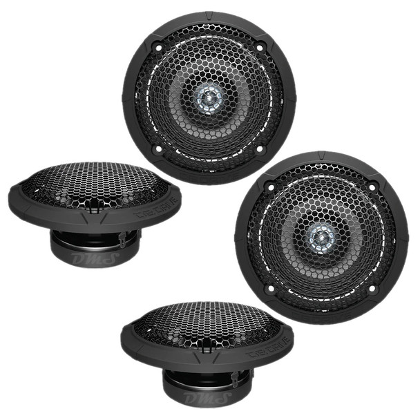 DB Drive DX Series 3.5 Inch 95W 4 Ohm 2-Way Coaxial Speakers | DX-S3.5 (4 Pack)