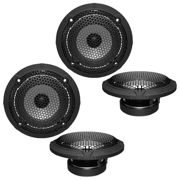 DB Drive DX Series 3.5 Inch 95W 4 Ohm Midrange Speakers | DX-S3.5M (4 Pack)