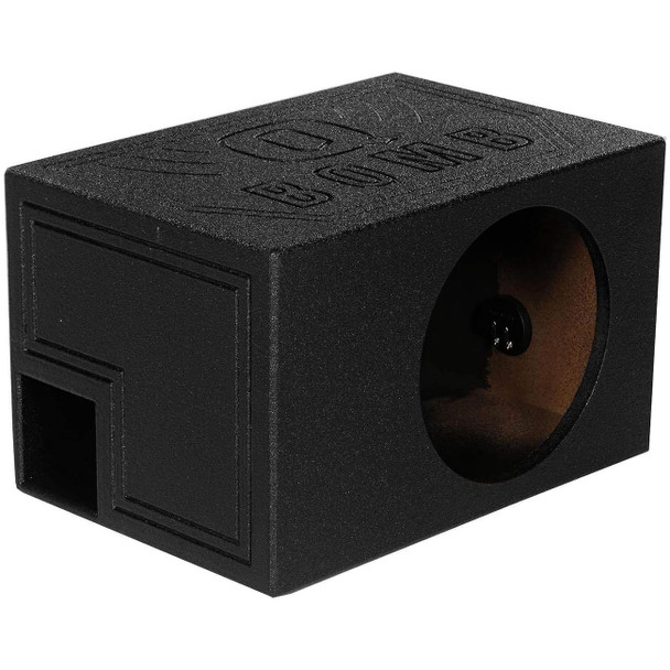 QBomb QBOMB10VLSINGLE | 10 Inch Turbo-Ported Vented Subwoofer Box