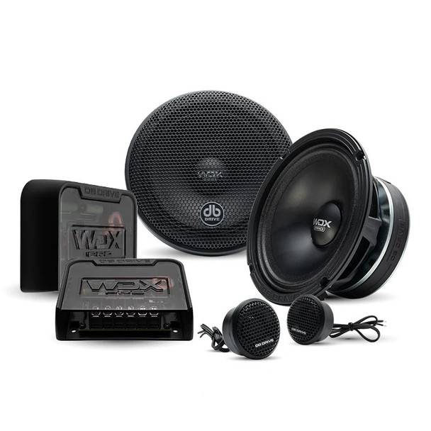 DB Drive WDX Pro Series 6.5 Inch 500W 4 Ohm 2-Way Component Speakers Kit