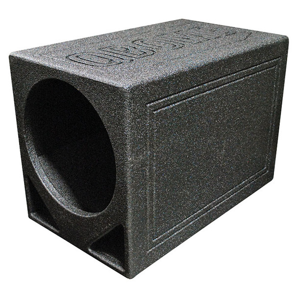 QBomb QBOMB12TBSINGLE | 12 Inch Triangle-Ported Vented Subwoofer Box