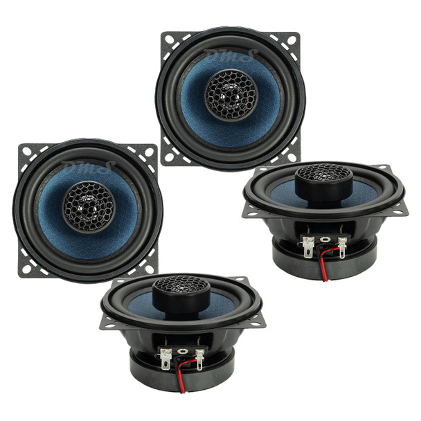 DB Drive X Series 4 Inch 150W 4 Ohm 2-Way Coaxial Speakers | X-S4 (4 Pack) MAIN PHOTO