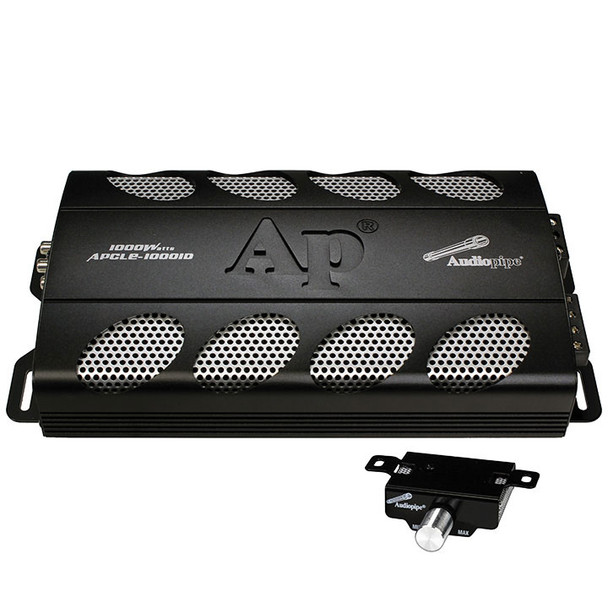 Audiopipe APCLE 1000W RMS Monoblock Subwoofer Amplifier | APCLE10001D