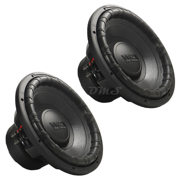 DB Drive WDX G3R 15 Inch 4000W Max DVC 4 Ohm Subwoofers | WDX15G3R.4 (Pair)