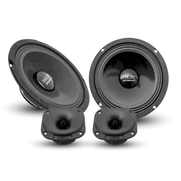DB Drive WDX Neo 6.5 Inch 700W 4 Ohm Pro Audio Component Speakers Kit | WDX5N-6.5-2MTW