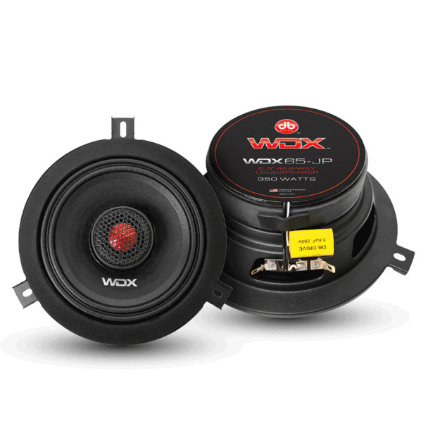DB Drive WDX 6.5 Inch 350W 4 Ohm 2-Way Coaxial Speakers for JEEP | WDX65-JP (Pair)