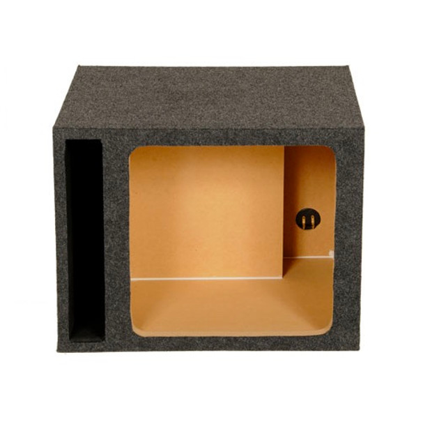 QPower QHD115VSQ | Square 15 Inch Heavy-Duty Ported Vented Subwoofer Box