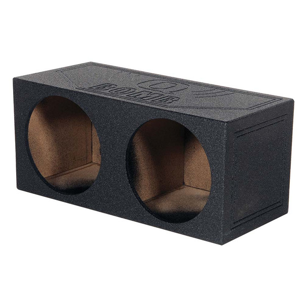 QBomb QBOMB12S | Dual 12 Inch Heavy-Duty Sealed Subwoofer Box