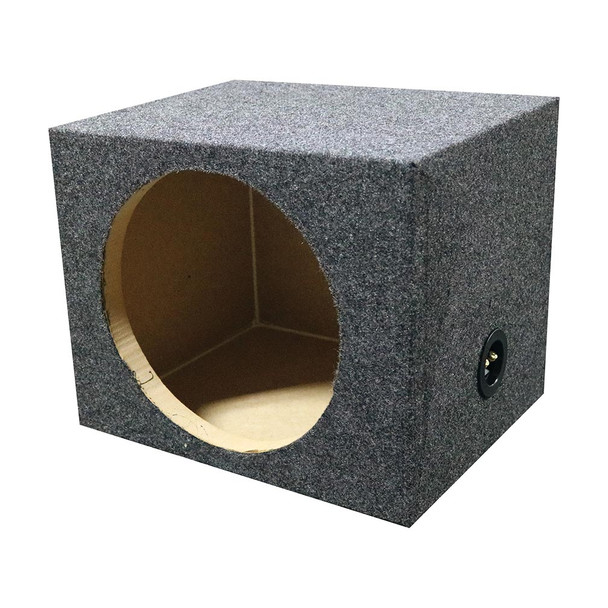QPower QSMPSQ12E | 12 Inch Heavy-Duty Sealed Subwoofer Box