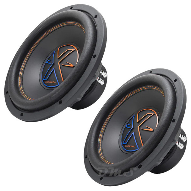 Quantum Audio QWX 12 Inch 2000W Max DVC 4 Ohm Subwoofers | QWX2000/12D4 (Pair) Quantum Audio QWX 12 Inch 2000W Max DVC 4 Ohm Subwoofers | QWX2000/12D4 (Pair)