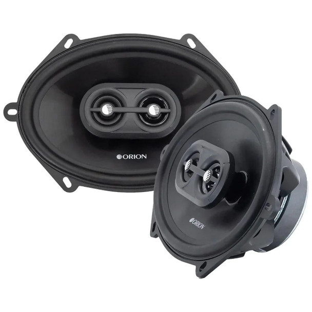 Orion Cobalt CB683 | 6x8 Inch 280W 4 Ohm 3-Way Coaxial Speakers (Pair)