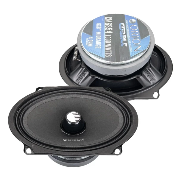 Orion Cobalt CM6852 | 6x8 Inch 1000W 2 Ohm Pro Midrange Speakers (Pair) MAIN PHOTO