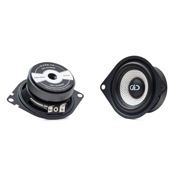 DD Audio D-Series 2.75 Inch 125W 3 Ohm Full Range Speakers | D-FR2.75 (Pair)